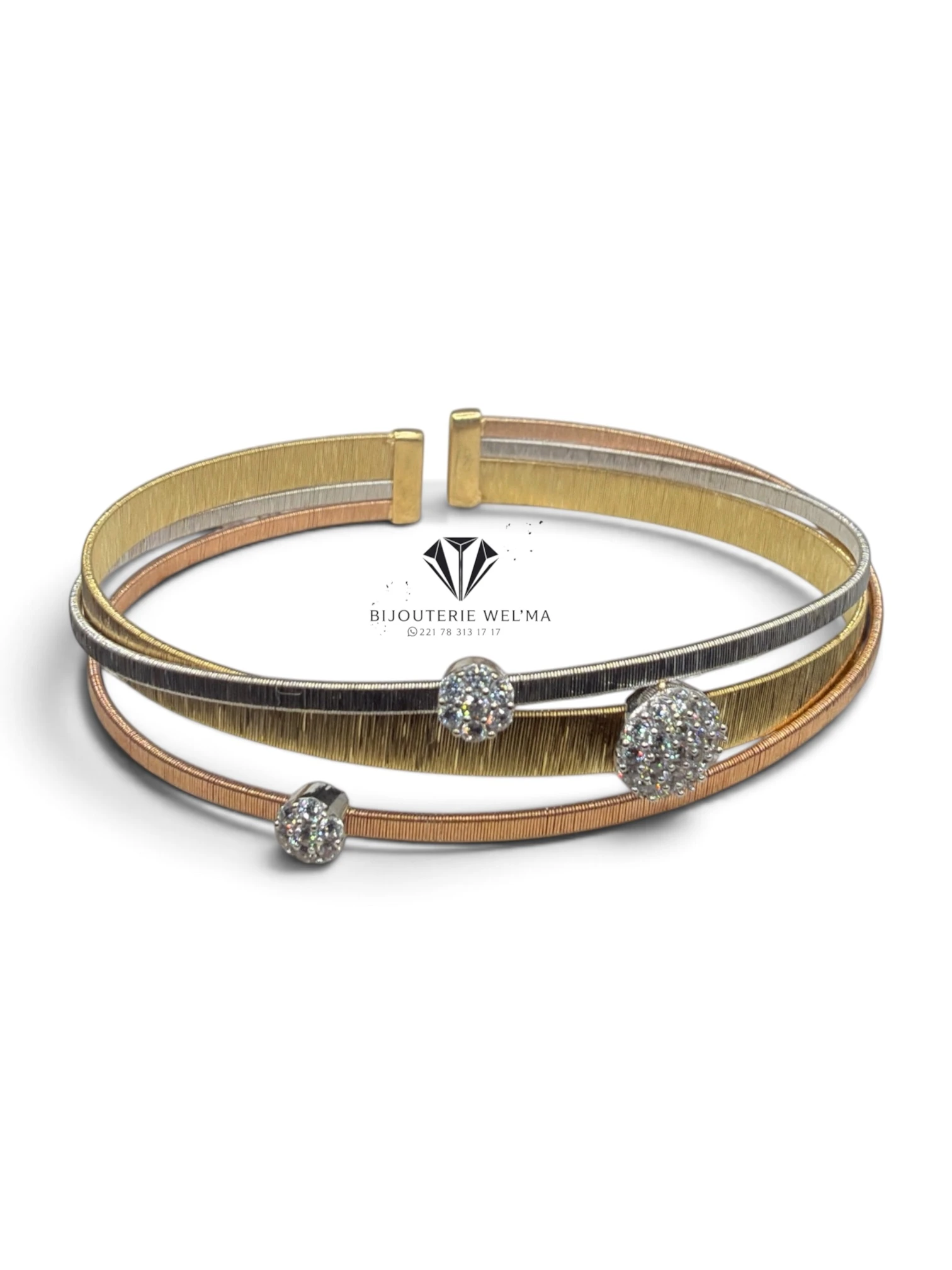 Bracelet en or 18carats, image 1