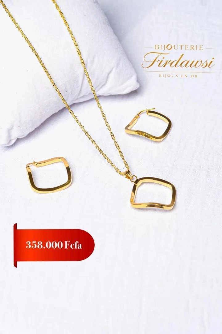 Ensemble en or 18k, image 1